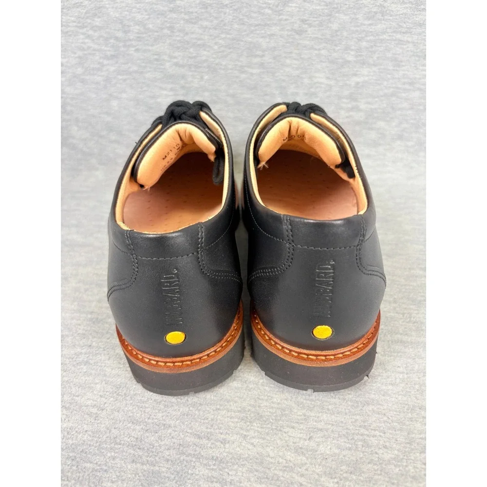 Samuel Hubbard Rainy Day Founder Oxford Mens 8.5 W Black Leather Derby Shoes